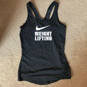 Nike Tops - Women’s Nike Pro Weightlifting Tank S Nike Tops - Women’s Nike Pro Weightlifting Tank S